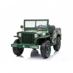 JEEP WILLYS 4X4 12V14A ΠΡΑΣΙΝΟ LICENSE ΜΕ ΠΛΗΡΕΣ ΕΞΟΠΛΙΣΜΟ